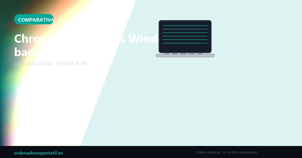 Chromebook Plus vs Windows barato