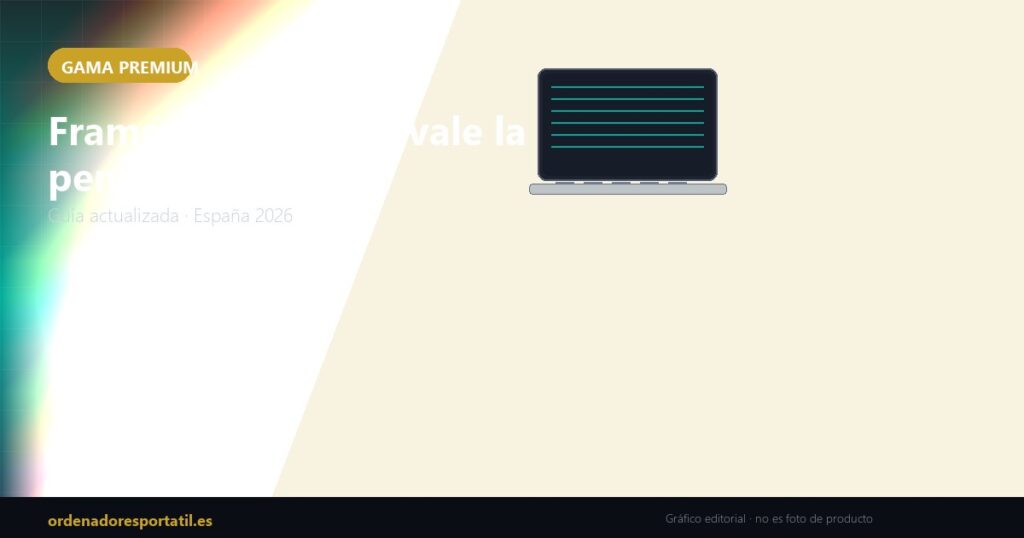 Framework Laptop vale la pena en España