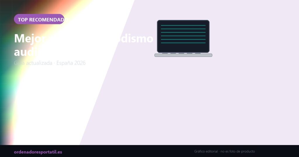 Mejor portátil periodismo audiovisual 2026