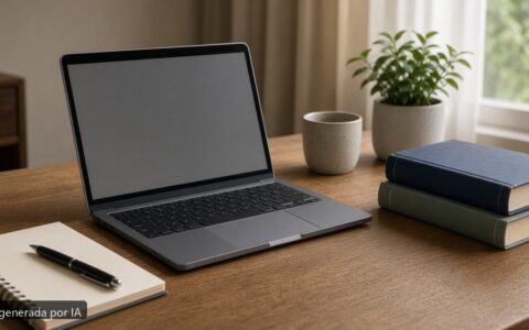Mejor portátil traducción intérprete 2026 — escena fotográfica realista, imagen generada por IA
