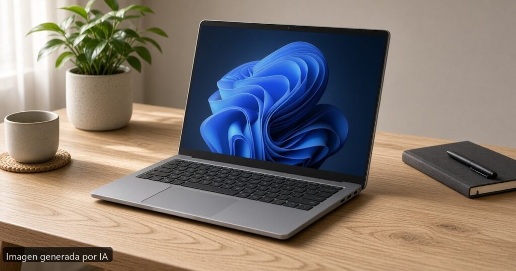 Windows on ARM compatibilidad 2026 — escena fotográfica realista, imagen generada por IA
