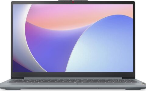 Lenovo IdeaPad Slim 3 15IRH8 16 GB — Frontal abierto, pantalla encendida
