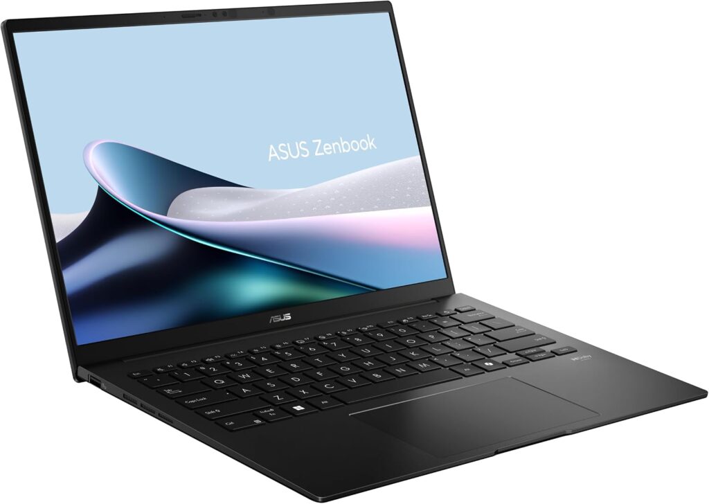 ASUS Zenbook 14 OLED UM3406GA — Tres cuartos Black Jade, UM3406