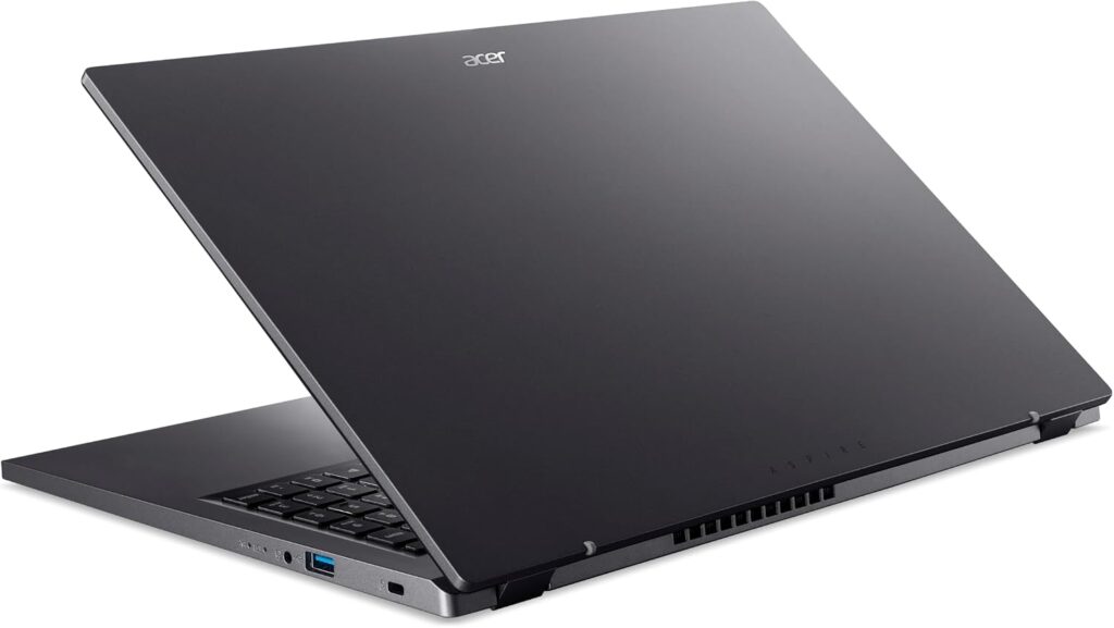 Acer Aspire 5 A515-58P 16 GB — Tapa y ventilación posterior